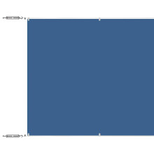 vidaXL Senkrechtmarkise Blau 140x1000 cm Oxford-Gewebe