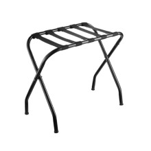 Suitcase Stand Luggage Rack, Foldable Metal Rack with Steel Frame for Hotel Room Organization and Storage Solutions