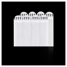Klettband 36 Pairs 19x92mm Self-Adhesive Hook and Loop Strips Double-Sided for Carpets Walls Decorations Photos