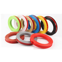Self-Adhesive U-Shaped Edge Trim, Flexible TPE Sealing Tape for Furniture, Grey 15mm x 15m, Cabinet Edge Protection
