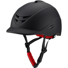 Riding Helmet for Men and Women, Adjustable Black Safety Headgear, Sports Helmets for Equestrian Use, Comfortable Fit