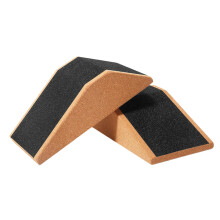 Squat Wedge Block Non Slip Heel Wedge 9.06x4.72x2.56 Inch Lightweight Fitness Incline Ramp for Calf Stretching and Strength Training