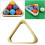 Pool Ball Rack Triangle - High Performance Wood Billiard Table Rack for 16 Balls, Durable and Stable Design 4