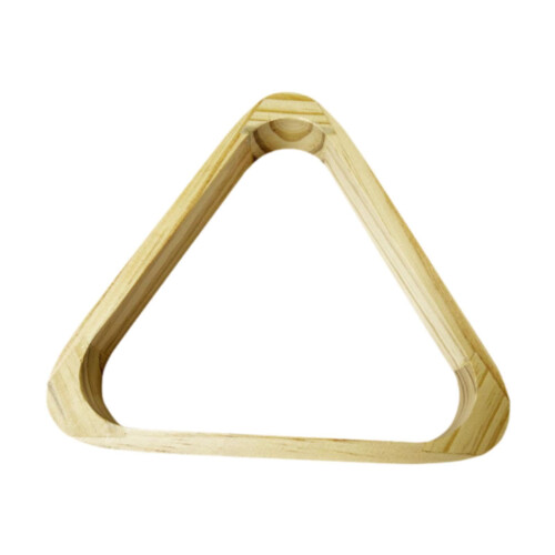 Pool Ball Rack Triangle - High Performance Wood Billiard Table Rack for 16 Balls, Durable and Stable Design