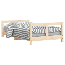 vidaXL Kids Bed Frame Wooden Kids Bed Base Bedstead 80x160 cm Solid Wood Pine