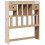 VidaXL vidaXL Headboard with Storage Bed Headboard Bed Header 75 cm Solid Wood Pine 1