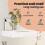 VidaXL vidaXL Floating Wall Display Shelf 1 Drawer Book/DVD Storage White MDF 48 cm 6