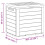VidaXL vidaXL Gartentruhe Anthrazit 58,5x46x55 cm Polypropylen 12