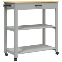 vidaXL Küchenwagen MONZA 84x40x88,5 cm Massivholz Kiefer