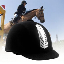 Riding Helmet for Men and Women, 58 cm Lightweight Velvet Anti-Impact Guard, Breathable Riding Hat