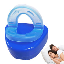 Snoring Stopper Mouthpiece for Sleep Apnea, Anti-Snoring Splint for Men and Women, Bite Splint for Teeth Grinding