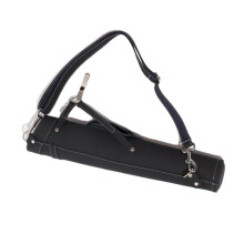 Quiver Quiver Black Leather Arrow Quiver Bag for Recurve Bows - Portable Outdoor Archery Accessories with Arrows