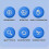 (Blue) Reflex Challenge Game, Falling Sticks Game, Hand Eye Coordination Training 5
