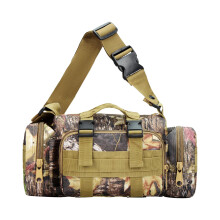 Tree Stand Bag - Waterproof Camouflage Hunting Waist Pack, Oxford Sling Bag with Multiple Pockets for Outdoor Gear Organization