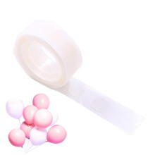 Double-Sided Adhesive Dots for Crafting - 7x7x2 Mounting Points for Wall Posters, Round Rubber Buffers, Photo and Balloon Decor