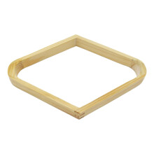 Wooden Diamond Frame Billiard Equipment, Professional Snooker Pool Rack, Pool Cue Accessory, Durable Ball Holder