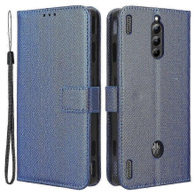 (Blue) For ZTE nubia Red Magic 8 Pro+ 5G / Red Magic 8 Pro 5G Diamond Texture PU Leather Stand Cover Shell Flip Wallet Phone Case