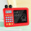 (red) Maths Teaching Calculator Mathematics Learning Aids for Children Studentsx 3