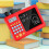 (red) Maths Teaching Calculator Mathematics Learning Aids for Children Studentsx 5
