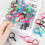 30 Pack Colorful Mini Magnifying Glasses for Kidsl 2