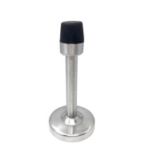 (95mm) 75-150mm Door Stopper Wall-mounted Anti-collision Rubber Two Installation Methods Punch-free Door St