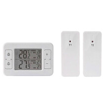 Wireless mission Thermometer LCD Digital Alarm Refrigerator Freezer Electronic Temperature Sensl