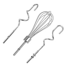 3Pcs for Kitchenaid Whisk Attachment, Replacement Beaters of Dough Hook and Whisk for KitchenAid & Hl