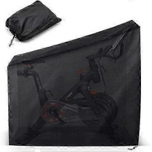 Exercise Bike Cover for Peloton Stationary Bike Upright Indoor Cycling Protective Cover Dustproof Sun-Proof Out Door Bike Black Cover s