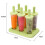 6 Pack Ice Molds Popsicle Silicone 5