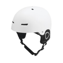 Ski Helmet Snow Helmet White M Breathable Comfortable Sports Helmet for Snowboarding and Skateboarding