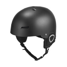 Ski Helmet Snowboard Helmet for Adults, Adjustable Black Ventilated Design, Size L for Cycling and Skateboarding