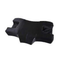 (Black satin) Anti-wrinkle Neck Protection Beauty Pillow Hotel Beauty Salon Slow Rebound Memory Foam Pillow s