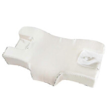 (White satin) Anti-wrinkle Neck Protection Beauty Pillow Hotel Beauty Salon Slow Rebound Memory Foam Pillow s