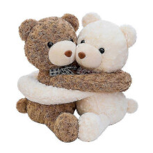 (35cm) Cute Rose Hug Bear Plush Toy Cute Cartoon Love Doll Valentine's Day Giftq