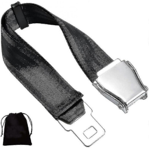 Belt Extender for Aircraft E4 Certified, Adjustable From 15.2 Cm To 81.3 Cml