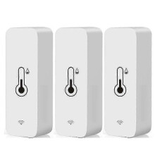 3x Tuya Wifi Temperature And Humidity Sensor Indoor Thermometer Hygrometer -GSL