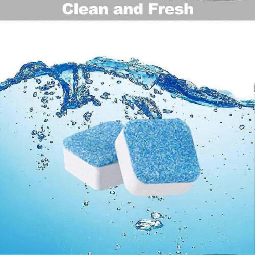 (2boxes) Finally Fresh Washing Machine Cleaner White Count Powder 12pcs/Boxedq 2