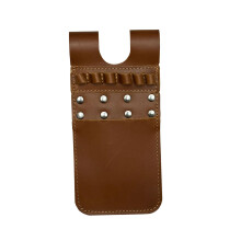 Outdoor Archery Supplies Arrow Bag Holder, Lightweight Leather Holder for 6 Arrows, Traditional Archery Storage Bag