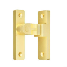(gold) Degree Door Lock Bolt Indoor Bathroom Sliding Door Buckle