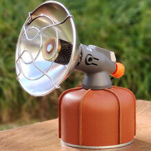 Gas Heater for Outdoor Use, Lightweight 350g Camping Heater for Fishing and Hiking, Portable Propane Heater