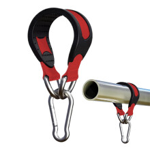 Boxbeutel Kleiderbügel Schwerer Gurt Stochbeutelhalter für Baum | Hochleistungshalter Boxbeutel Hanger Gurt Rot für Home Gym Fitness Ausstattung