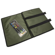 Fishing Unhooking Mat Carp 3-Way Landing Pad Foldable Padded Outdoor Tool with Rush Needle for Easy Catch Release