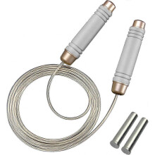 Skipping Rope Adult Fitness, Weighted Jump Rope Extra Thick 5mm, Adjustable 3M Length Speed Jump Rop