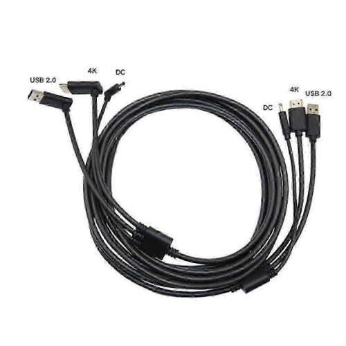 For HTC Vive 3-In-1 Accessories Replacement Cable HDMI-Compitable 5M, USB, Power VR Gamesl 1
