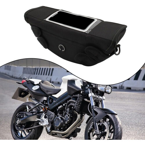 Reliable Waterproof Handlebar Bag for Honda Monkey 125, Durable Storage for Essentials, Compact Design, Easy Installation 2