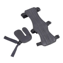 Adjustable Archery Arm Guard and Finger Protection for Comfortable Shooting, Durable for Beginners and Professionals