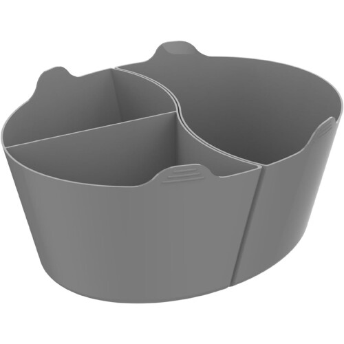 Silicone Inserts for Dutch Ovens, 6 Quart Gray Silicone Liners for Cookware Compatibility and Protection 1