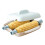 Portable Corn Steamer for Microwave, Fast Corn Cooking Tool, Vegetable Steamer with Lid, Blue Kitchen Accessory 1