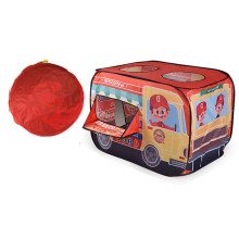 Schnell Aufzubauendes Spielzeugzelt Faltbarer Zaun aus Polyester für Kinder Bällebad 2-in-1 Spielzelt 120x120 cm