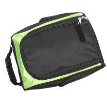 Shoe Bag With Side Pockets For Golf Accessories, Men's Travel Organizer, Durable Green Design